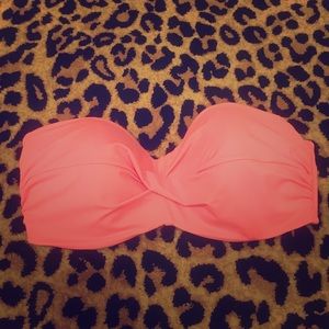 Victoria Secret 34DD swim top coral